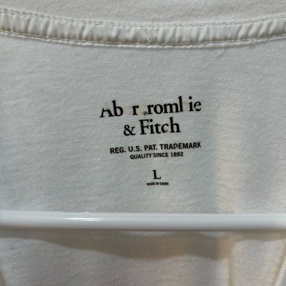 Abercrombie Fitch NYC Graphic Soft Tee Women Size L Cozy Y2K 90's Casual Comfort - Picture 3 of 8